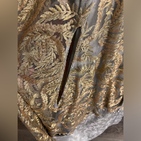 Dressy Desi Cape Outfit - Picture 2 of 7